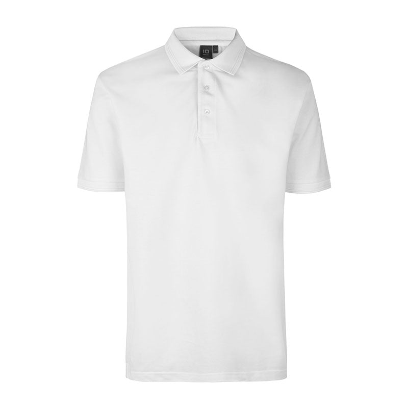 Poloshirt uden lomme, Hvid