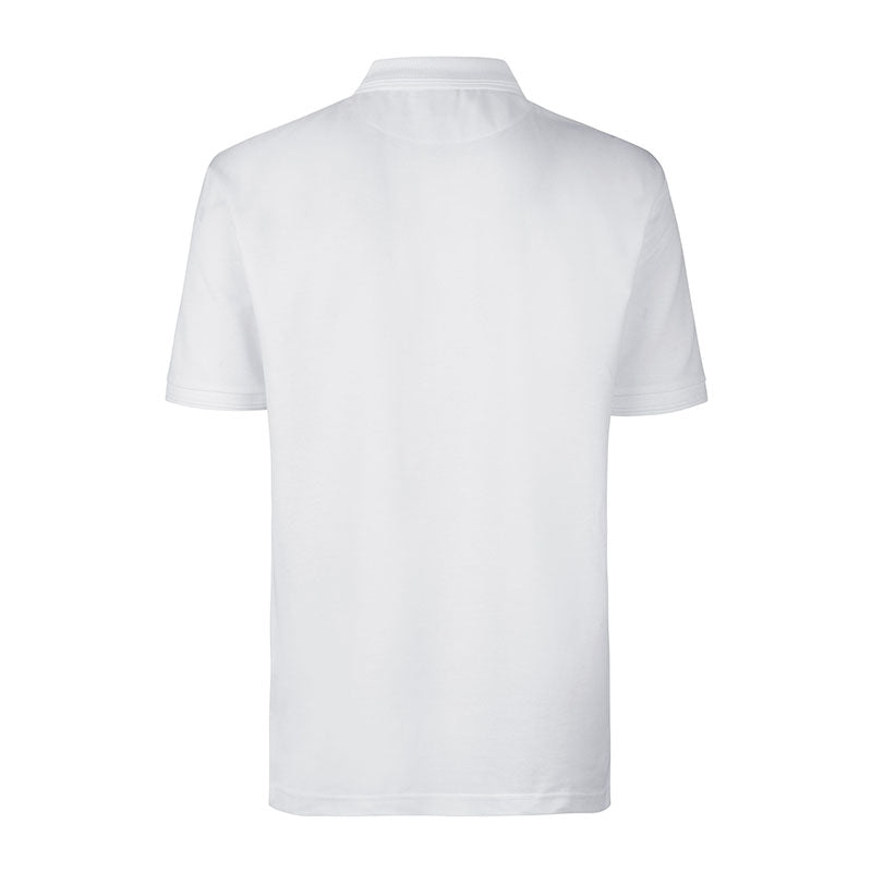 Poloshirt uden lomme, Hvid