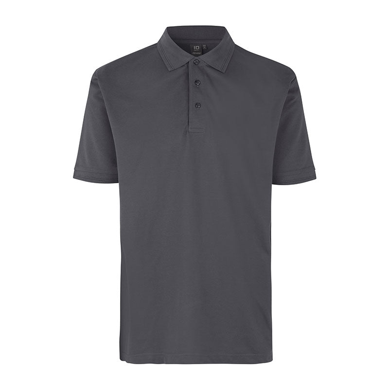 Poloshirt uden lomme, Silvergrey