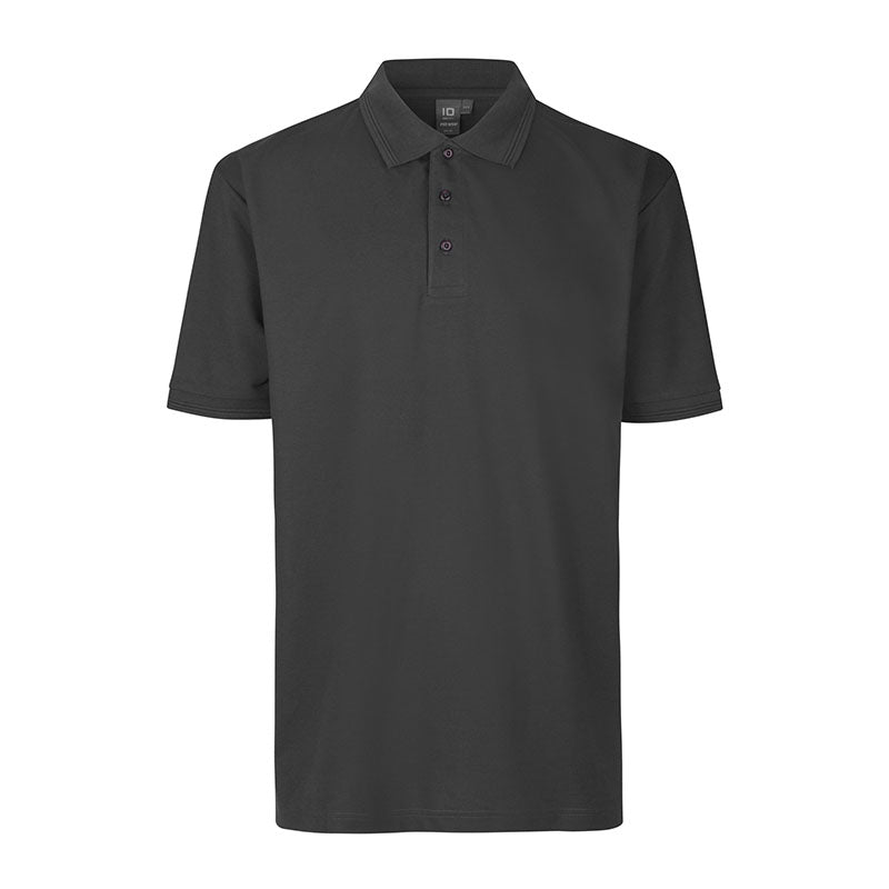 Poloshirt uden lomme, Koksgrå