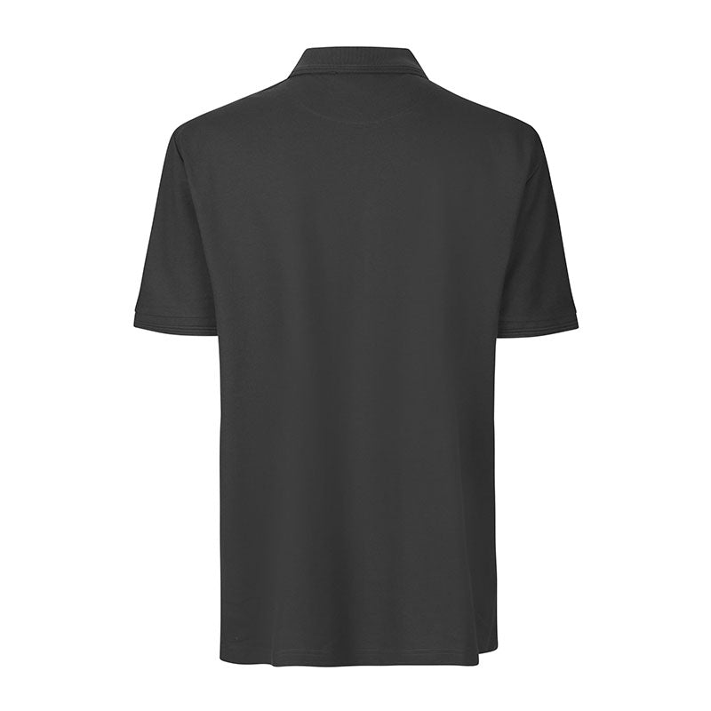 Poloshirt uden lomme, Koksgrå