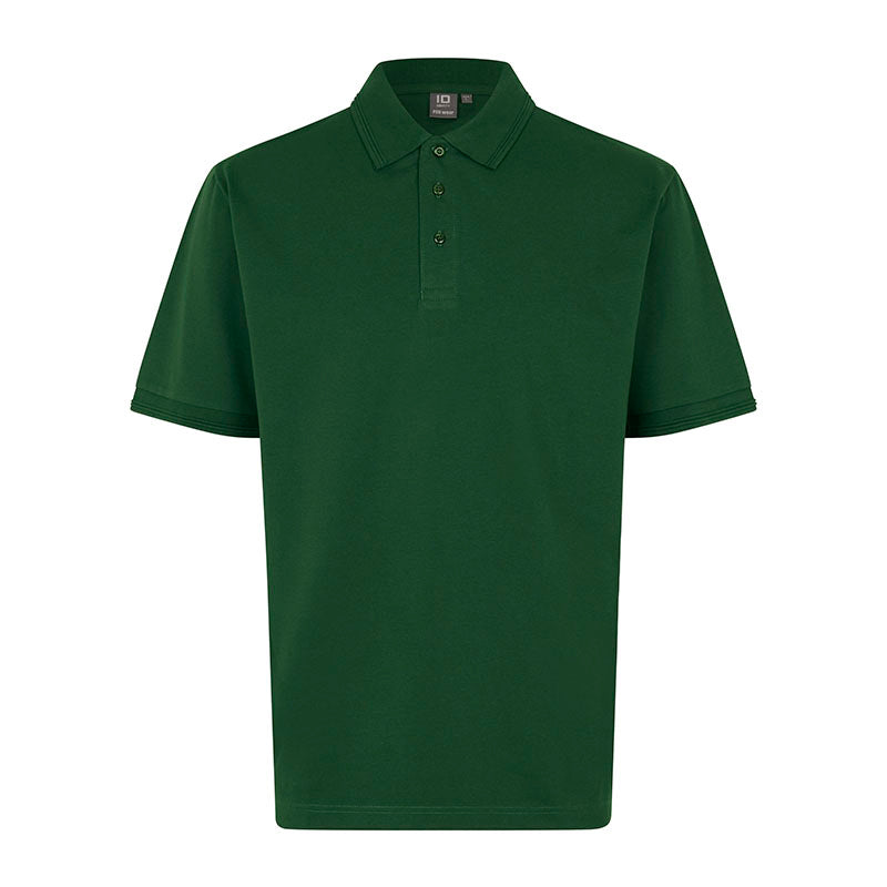 Poloshirt uden lomme, Flaskegrøn