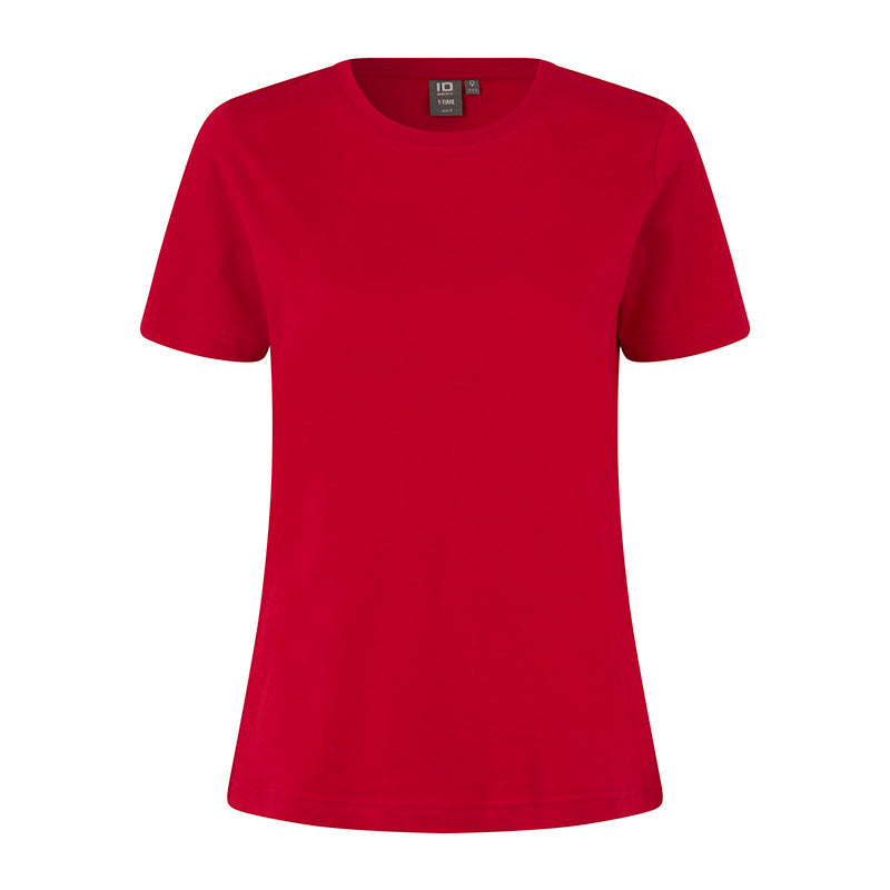 T-TIME® T-shirt Dame, Rød