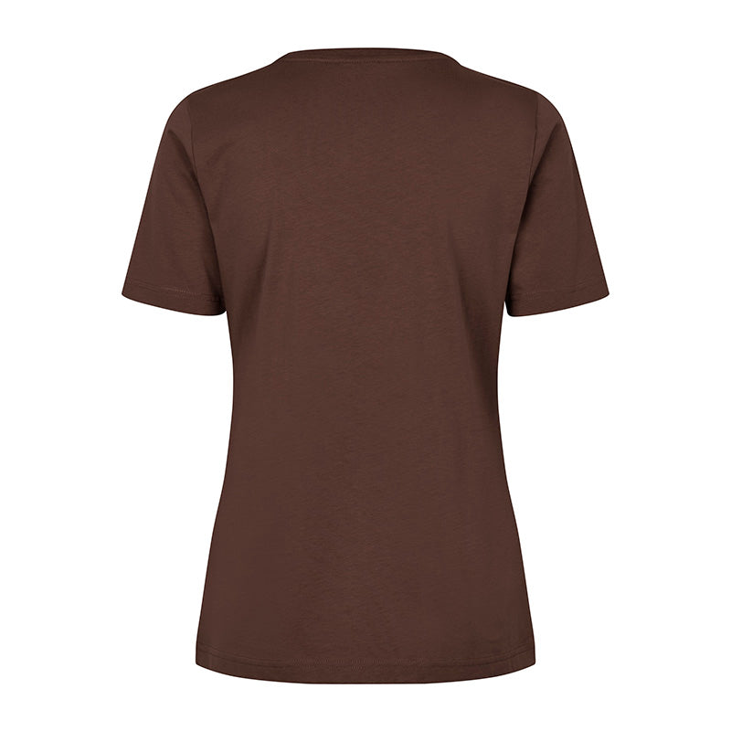 T-TIME® T-shirt Dame, Mocca