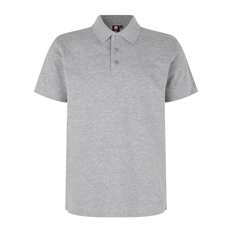 Poloshirt Stretch Herre, Grå