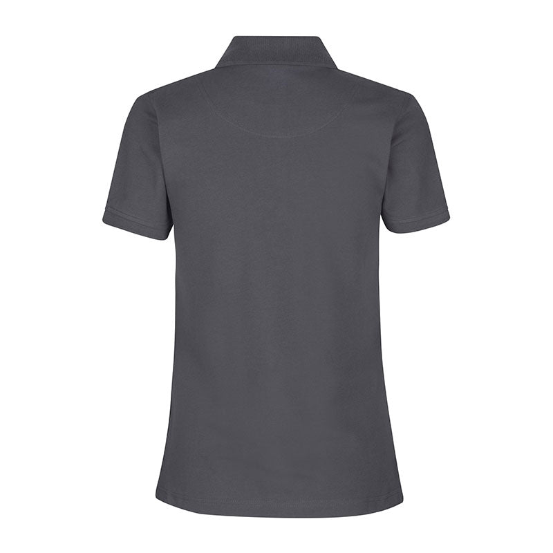 Poloshirt Stretch Dame, Koksgrå