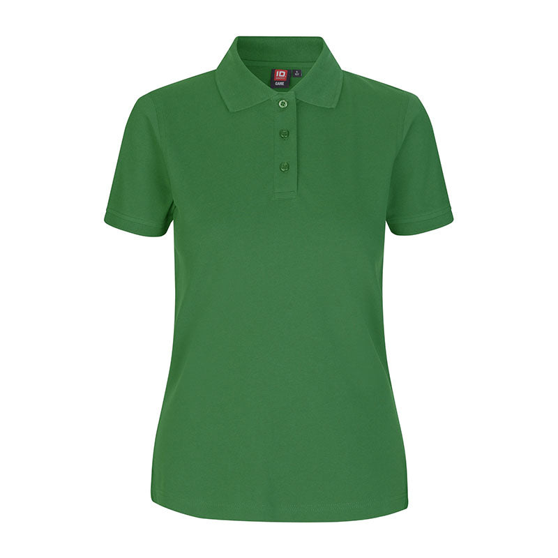 Poloshirt Stretch Dame, Grøn