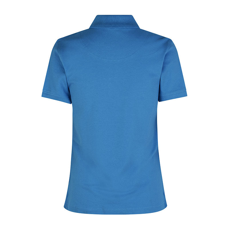 Poloshirt Stretch Dame, Turkis