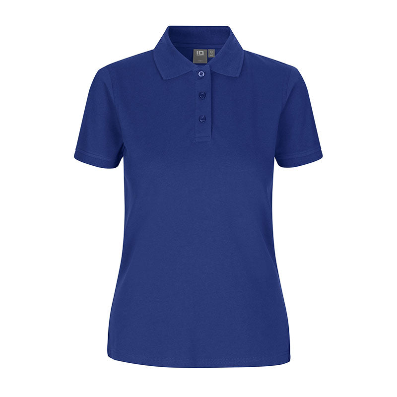 Poloshirt Stretch Dame, Kongeblå