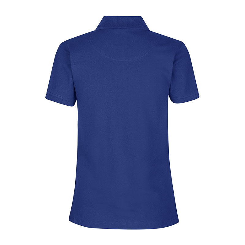 Poloshirt Stretch Dame, Kongeblå