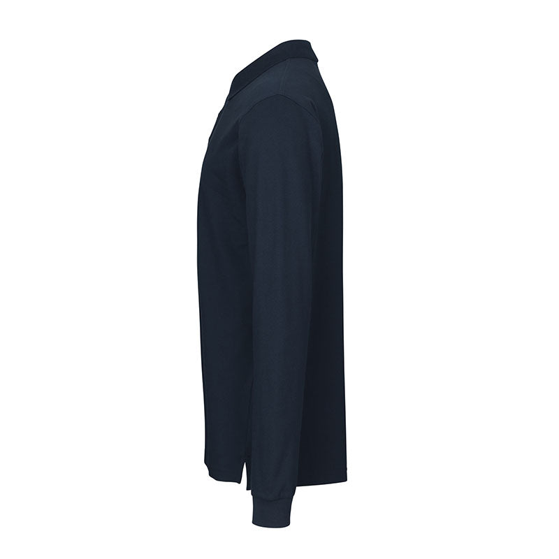 Langærmet Poloshirt Stretch Herre, Navy