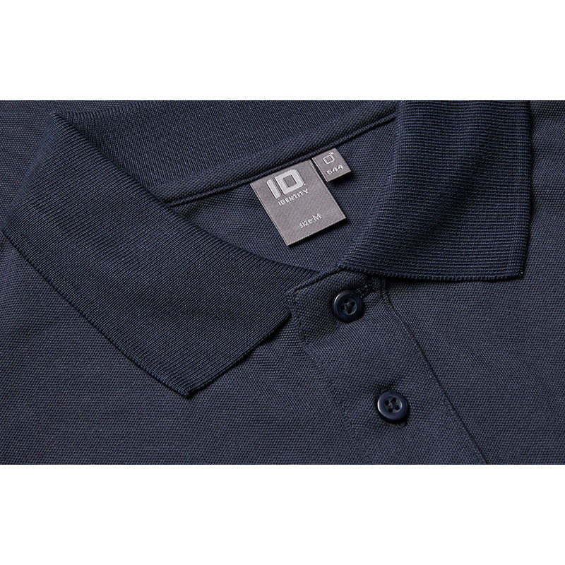 Langærmet Poloshirt Stretch Herre, Navy