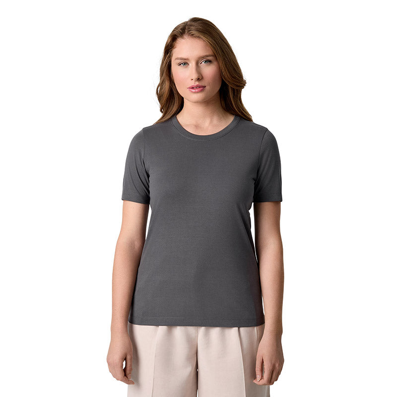 EASE T-shirt Dame, Silvergrey