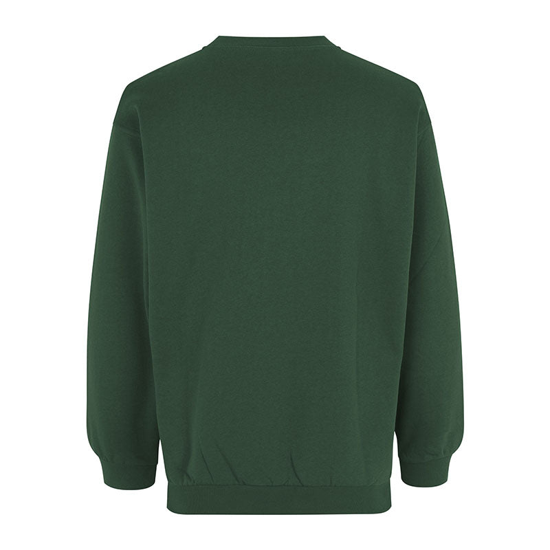 Klassisk Sweatshirt Herre, Flaskegrøn