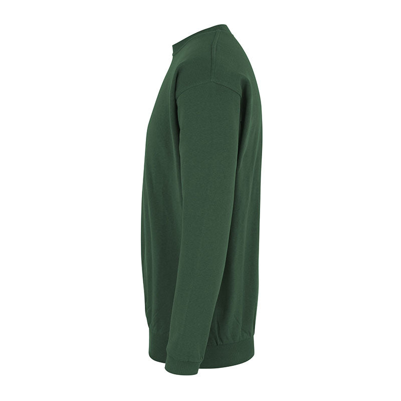 Klassisk Sweatshirt Herre, Flaskegrøn