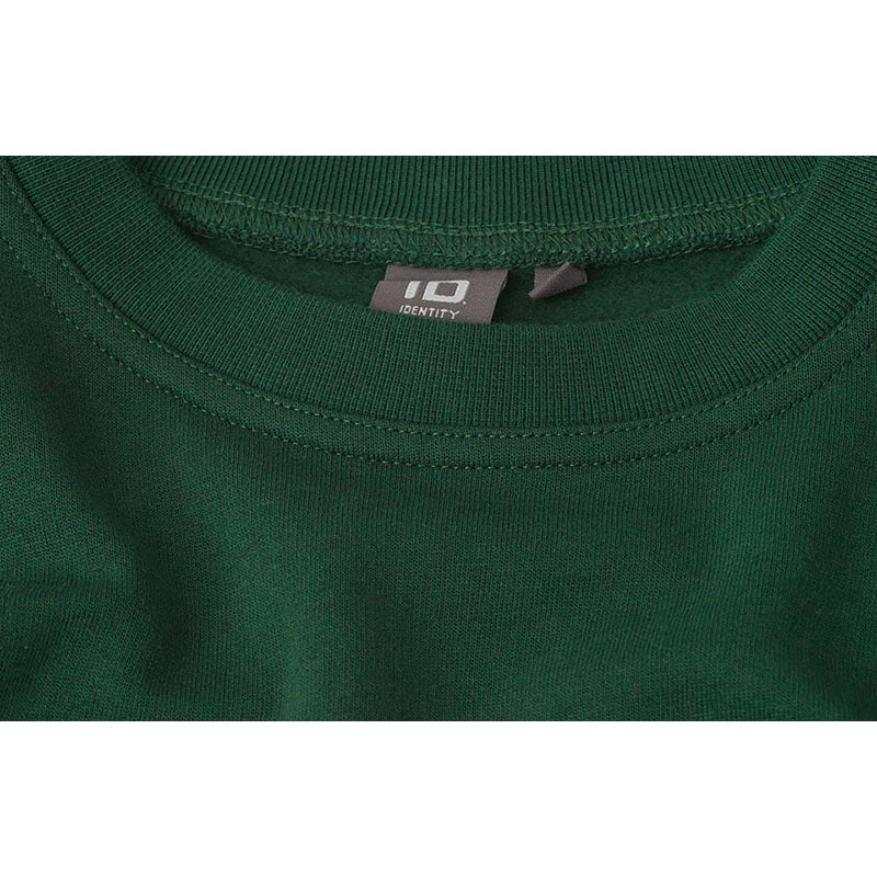 Klassisk Sweatshirt Herre, Flaskegrøn