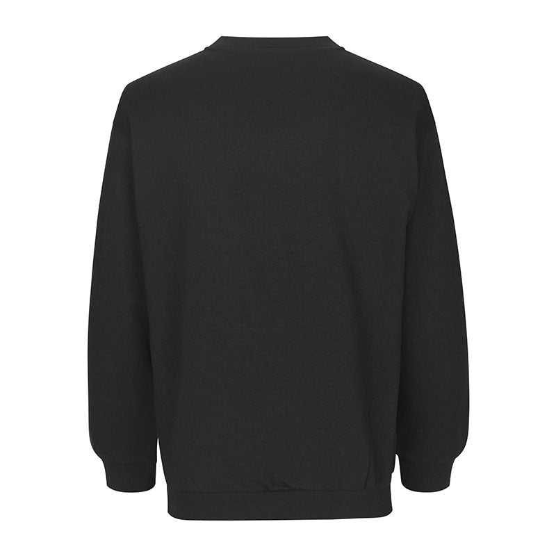 Klassisk Sweatshirt Herre, Sort