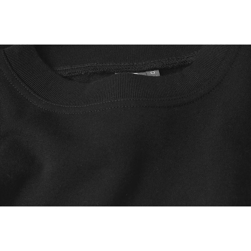 Klassisk Sweatshirt Herre, Sort