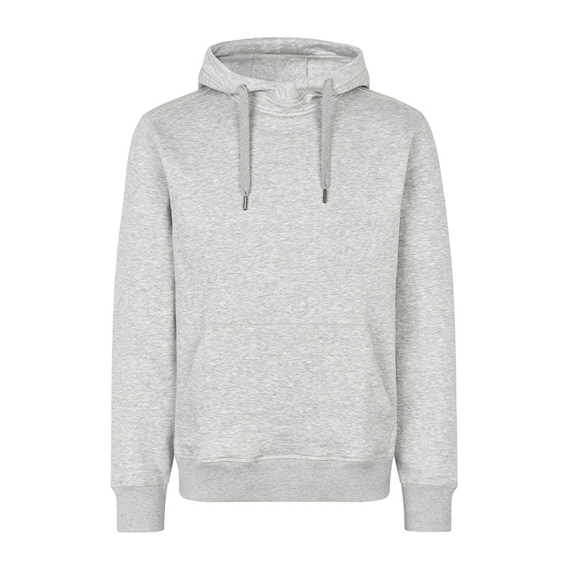 Core Hoodie Herre, Lys gråmeleret