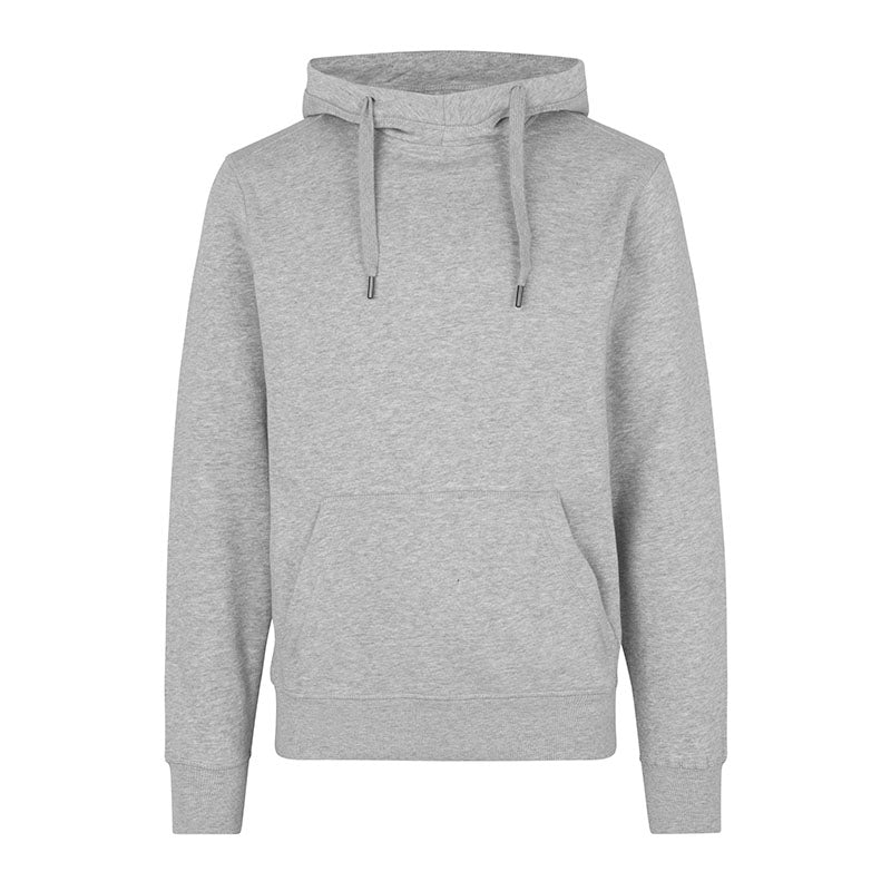Core Hoodie Herre, Gråmeleret
