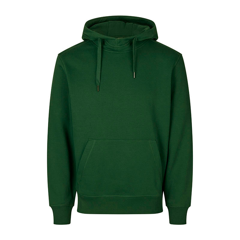 Core Hoodie Herre, Flaskegrøn