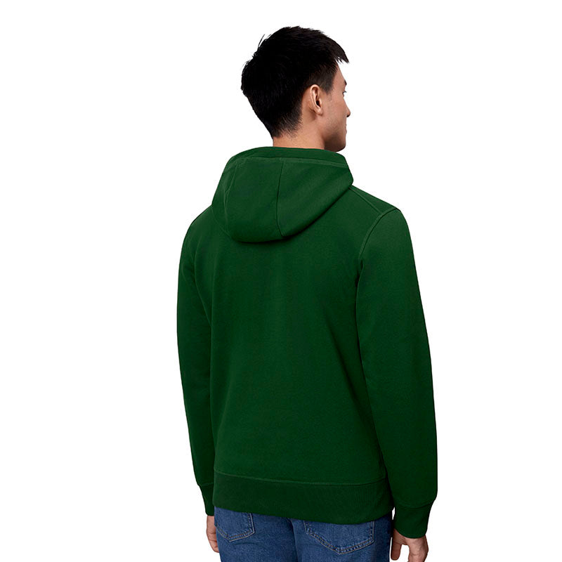 Core Hoodie Herre, Flaskegrøn