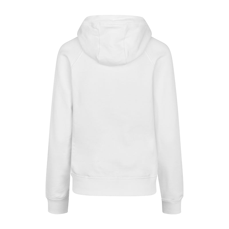 Core Hoodie Dame, Hvid