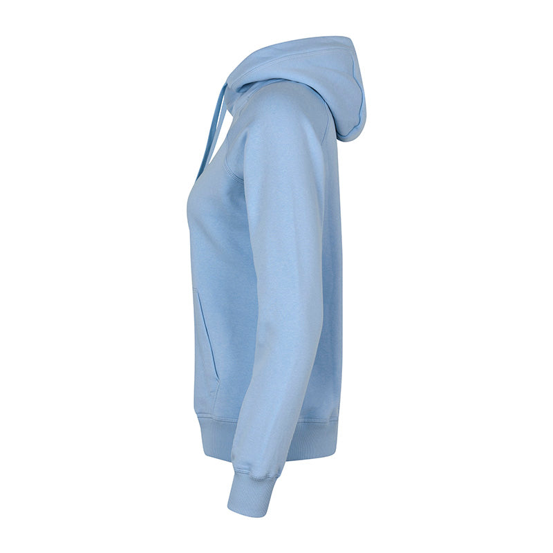 Core Hoodie Dame, Lyseblå
