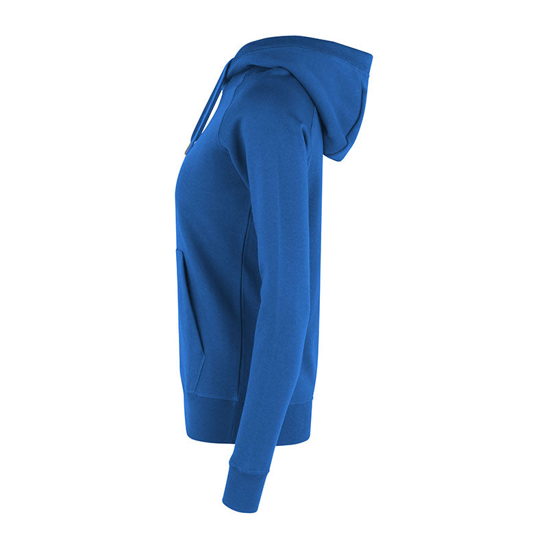 Core Hoodie Dame, Blå