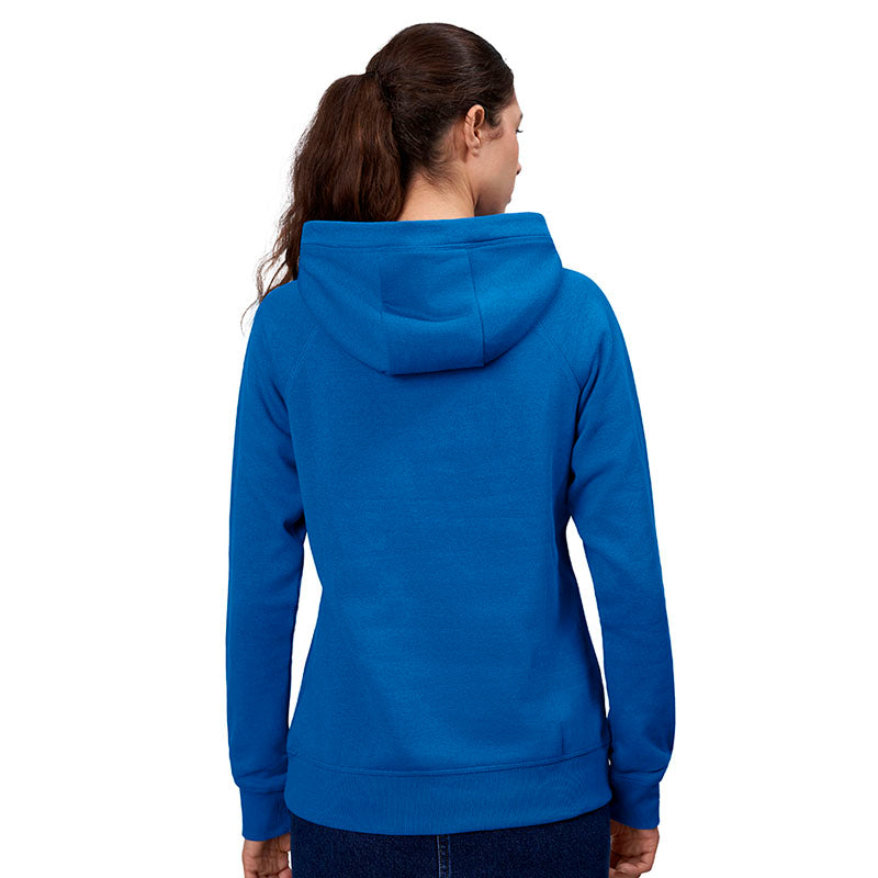 Core Hoodie Dame, Blå