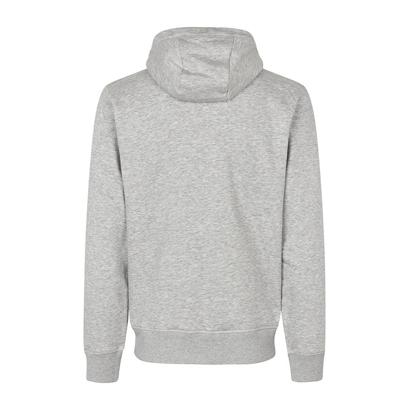 Core Hoodie Herre, Lys Gråmeleret