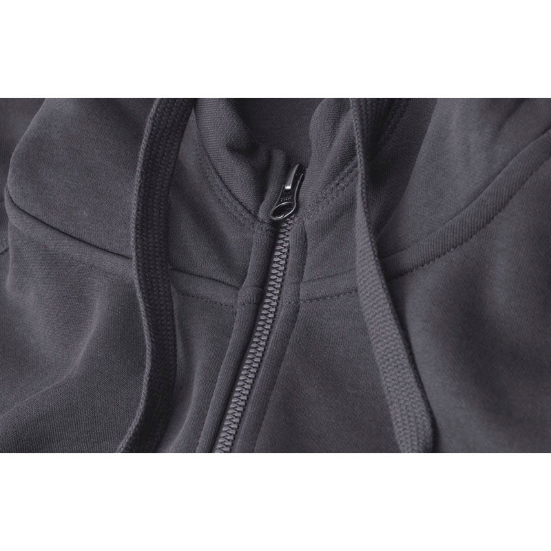 Core Hoodie Herre, Silvergrey