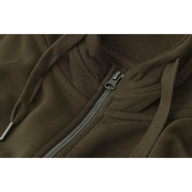 Core Hoodie Herre, Oliven
