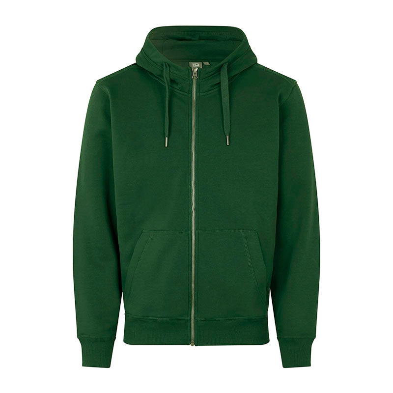 Core Hoodie Herre, Flaskegrøn