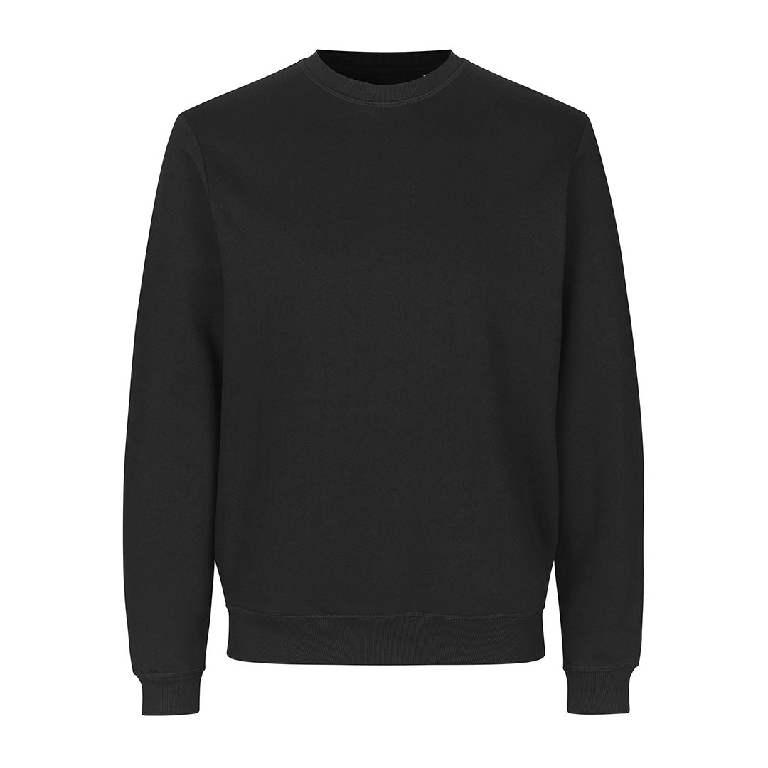 Økologisk sweatshirt, sort