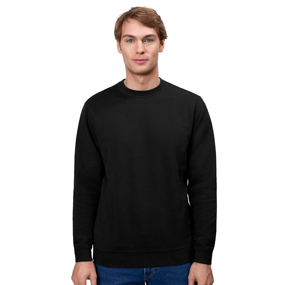 Økologisk sweatshirt, sort