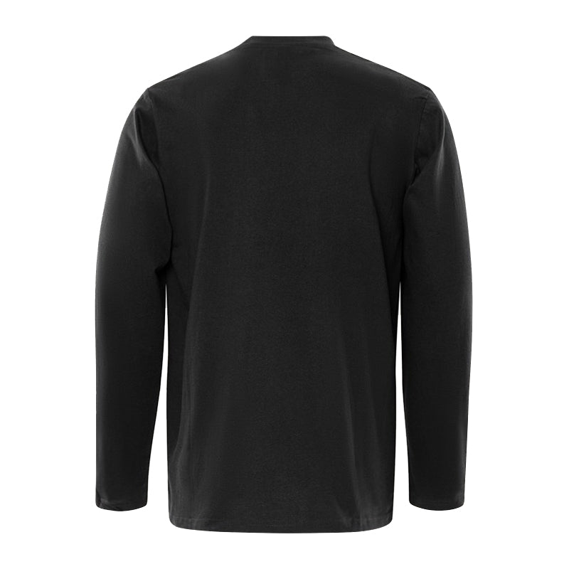 Acode Heavy t-shirt med lange ærmer, Sort