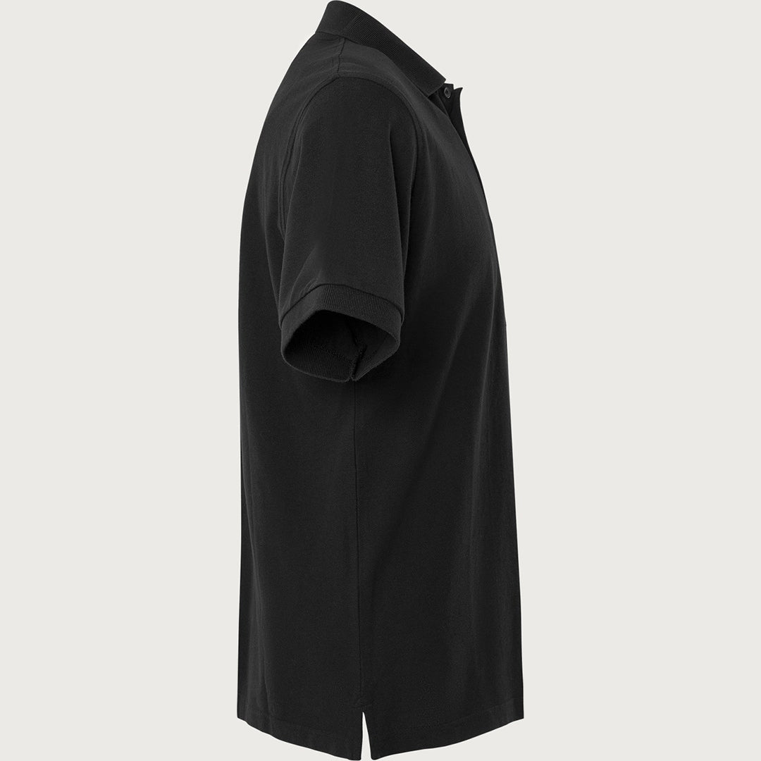 Acode Heavy poloshirt, Sort