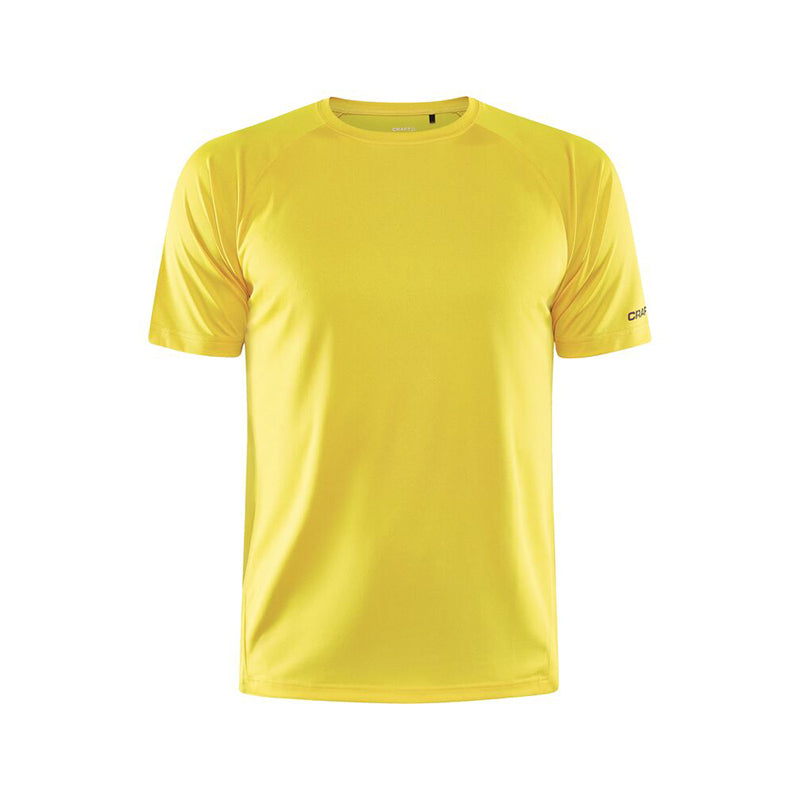 Core Unify Training Tee Herre, Gul
