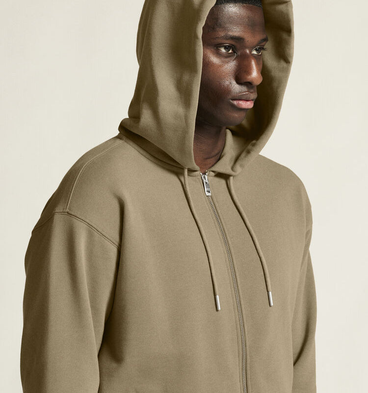 Frequent FZ Hoodie, Beige