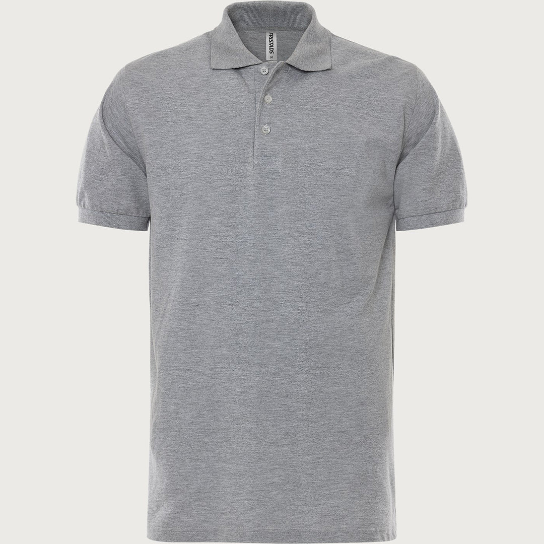 Acode Heavy poloshirt, Gråmeleret