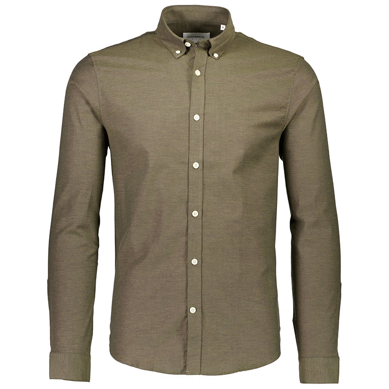 Oxford skjorte Slim Fit, Army