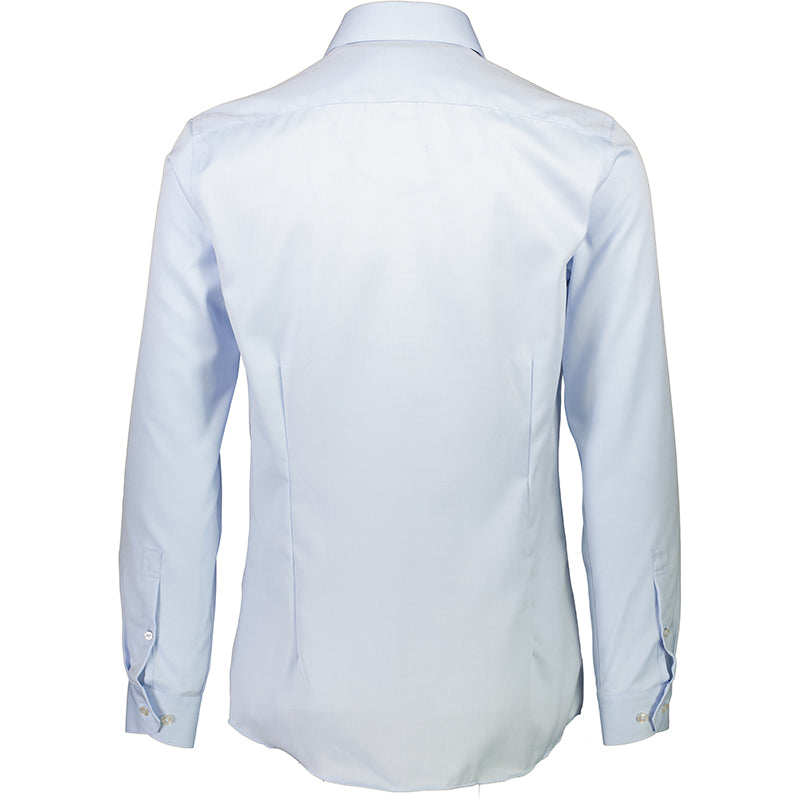 Teknisk skjorte Slim Fit, Lyseblå