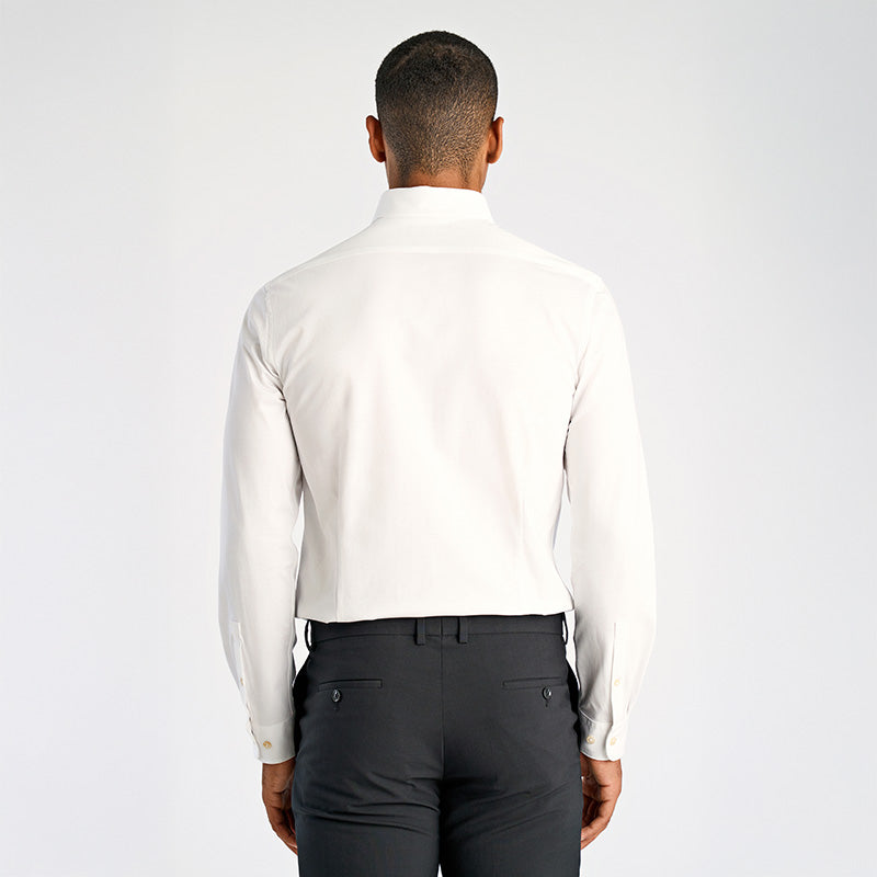 Business Casual skjorte, Hvid