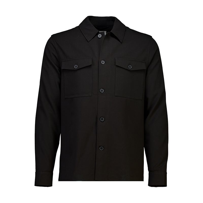 Superflex Overshirt, sort