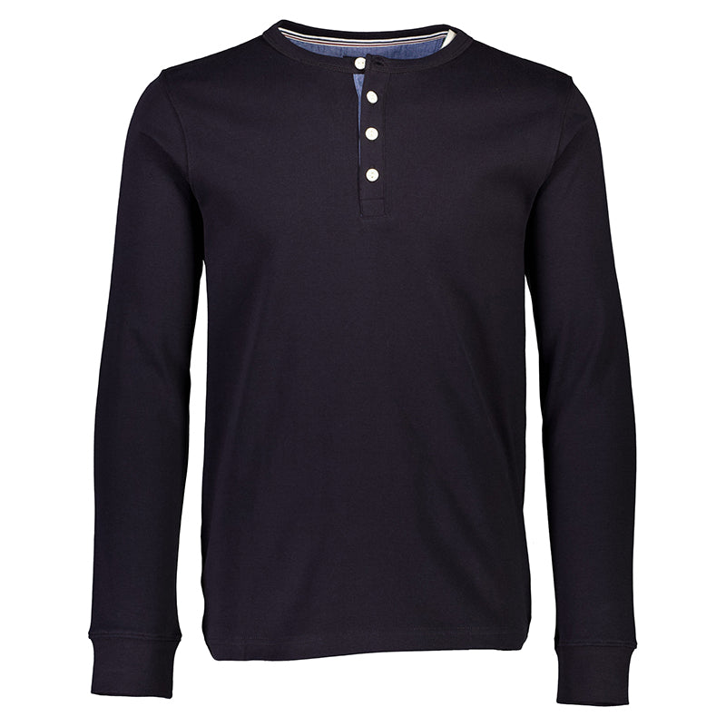 Grandad T-shirt, Sort