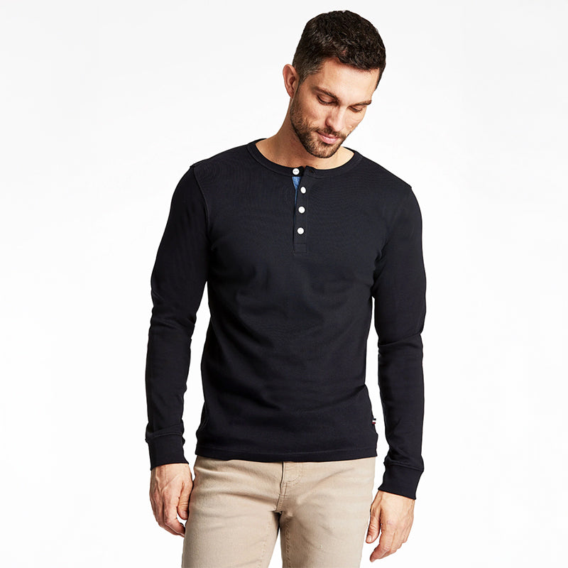 Grandad T-shirt, Sort