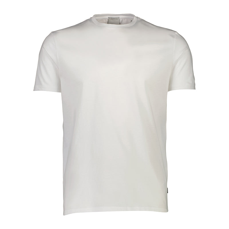 Bomulds t-shirt, Hvid