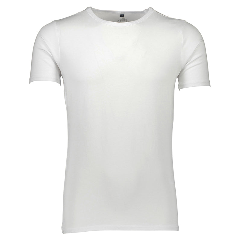 Basis Bambus t-shirt 2-pack, Hvid