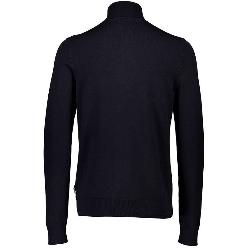 Half-Zip strik, Navy